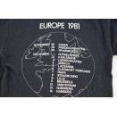 Def Leppard T-Shirt Hard Rock Vintage 80er 80s High N Dry Europe Tour 1981 Gr. M