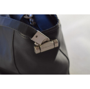 Mamdarin Duck Hand Tasche Schulter Shopper Shoulder Bag Schwarz Black Sacco