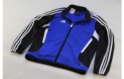 Adidas Trainings Jacke Sport Jacket Track Top Jogging Blau Casual Kind Kid S 140