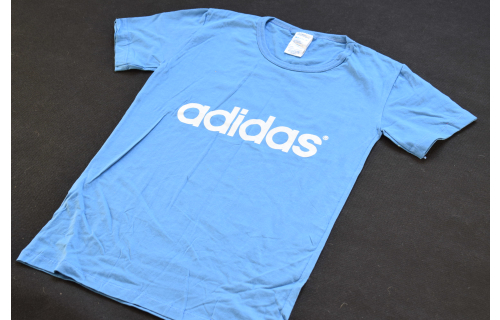 Adidas T-Shirt Vintage Deadstock 70er 70s 80s Fehlprints Misprint Slim 30-32 XS NEU