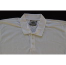 UMBRO Polo Shirt Sportswear Casual Oldschool Weiß White Fussball Soccer XXL 2XL