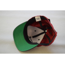 Reebok Cap Snapback Strapback Hat Vintage Big Spellout Logo Casual Rot Schwarz