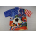 Vintage Polo Hemd Shirt All Over Print Fussball Football 90er 90s Vintage XL NEU