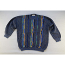 Strick Pullover Pulli Sweater Knit Sweatshirt Vintage Graphik Grafik 58 ca. XL