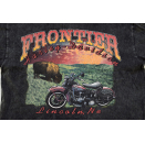 Harley Davidson T-Shirt Motor Rad Cycles 1996 Bison Frontier destroyed trashed M
