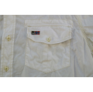 NAPAPIJRI Polo Hemd Shirt Summer Freizeit Sommer Comfort Fit Weiß White Gr. L