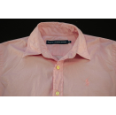 Ralph Lauren Sport Hemd Longsleeve Shirt Button Up Rosa Pink Sommer WMS Damen 8
