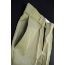 Dickies Chino Hose Jeans Work Plain Front Twill Pant Trouser Vintage 90er 36x29 Made in USA 90s Olive Khaki