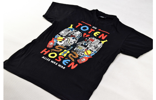 Die Toten Hosen T-Shirt Alles was war 2008 Punk Rock Tour Band Konzert Schwarz L