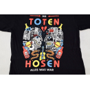 Die Toten Hosen T-Shirt Alles was war 2008 Punk Rock Tour Band Konzert Schwarz L