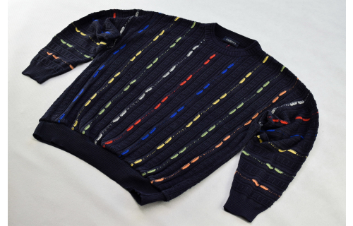 Vintage Pullover Sweatshirt Strick Knit Sweater Jumper Rap Hip Hop Gilberto ca L