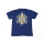 T-Shirt Hawaii North Shore Hanes Beefy Tee Longboard Graphik 90er 90s Blau Gr M