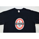 Becks Bier T-Shirt Beer Big Logo Vintage Promo Promotion Werbung Merchandise L