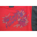 Campagnolo Vintage Pullover Sweater Sweatshirt Vintage Sweet Flower Blumen 46    Italia 80er 90er