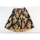 Lucia Vintage all over Print Rock Skirt Polo Turnier Gold...