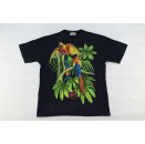 Papagei T-Shirt Parrot Pappagallo Loro Perroquet Animal...