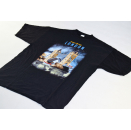Zip It London Tower Bridge Print T-Shirt Rap Tee Big...