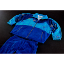 Trainings Anzug Track Jump Suit Nylon Glanz Shiny Vintage...
