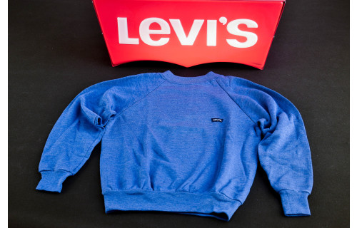 Levis Pullover Longsleeve Sweatshirt Vintage 90er 90s Levi´s Disstressed Used XL