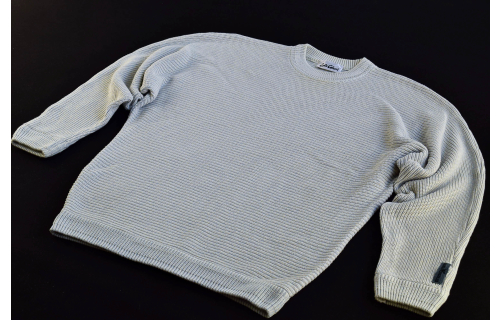 Carlo Colucci Pullover Sweatshirt Strick Jumper Sweater Hip Hop Rap Vintage M-L