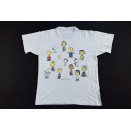 Peanuts Characters T-Shirt TShirt Snoopy Woodstock...