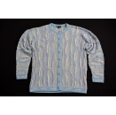 Strick Pullover Jacke Sweatshirt Knit Sweater Jacke...