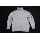 Merino Strick Pullover Kragen Turtle Neck Sweater Knit...