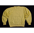 Lacoste Pullover Vintage Sweatshirt Sweater Crewneck Top Jumper Gelb Yellow  2 S
