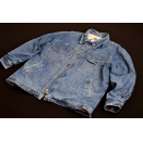 Jeans Winter Jacke Jacket Denim Vintage Fashion Sherpa...