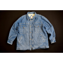 Jeans Winter Jacke Jacket Denim Vintage Fashion Sherpa...