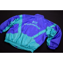 Etirel Trainingjacke Vintage Nylon Glanz Track Top Jumper 90s 90er Party Vintage L Die Usnchlagbaren Shiny