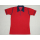 Erima Trikot Jersey T-Shirt Polo Poloshirt Vintage West Germany red blue 7 M-L