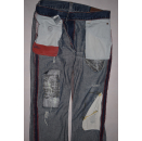 Levis Jeans Hose Levi`s Pant 506 Denim Red Lining Neon Custom made W 34 L 32