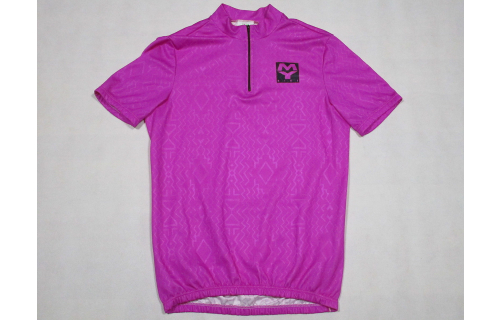 Marilena Fahrrad Rad Trikot Jersey Camiseta Maglia Maillot NEON Pink 4 ca. S-M